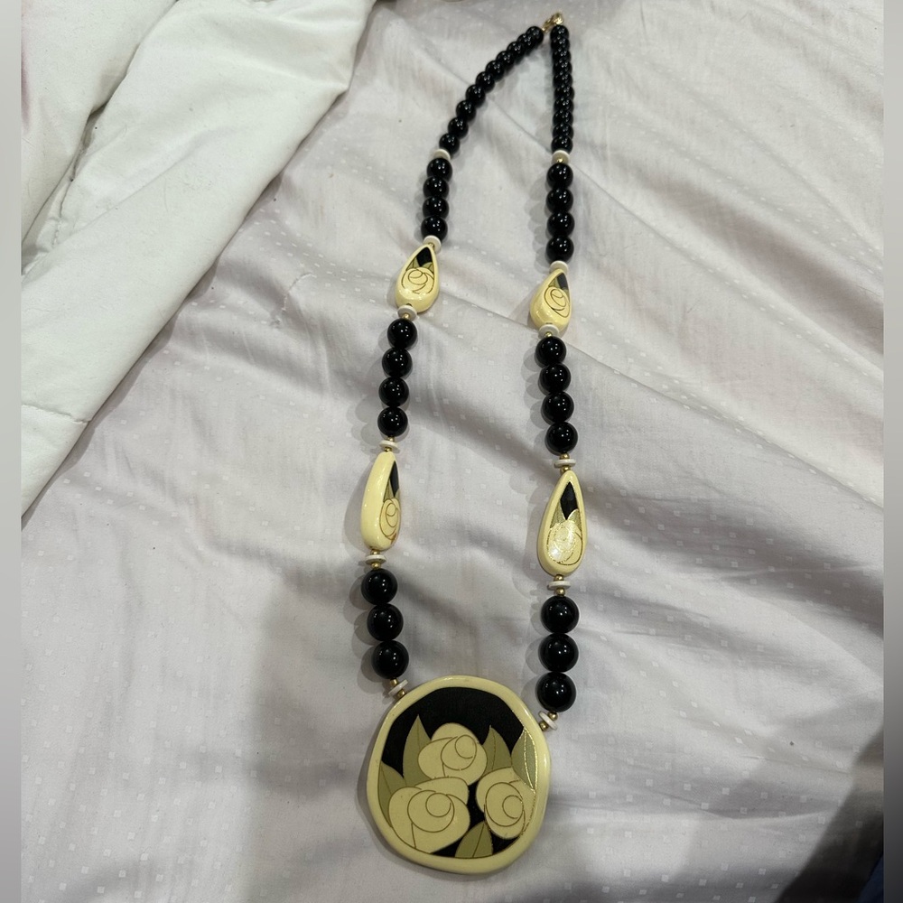 Vintage necklace stamped Japan